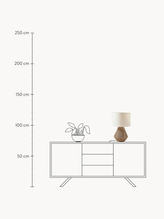 Jute Table Lamp Cecillia