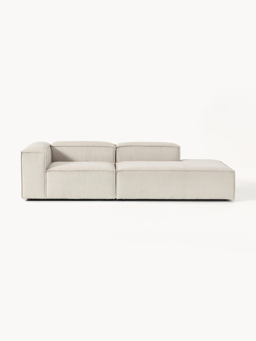 Corduroy Modular Chaise Lennon
