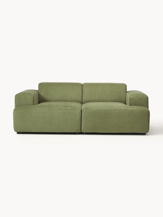 Corduroy Sofa Melva 2-seater