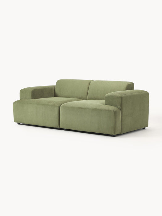 Corduroy Sofa Melva 2-seater