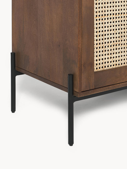 Sideboard Vienna with Viennese Wickerwork