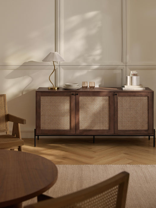 Sideboard Vienna with Viennese Wickerwork