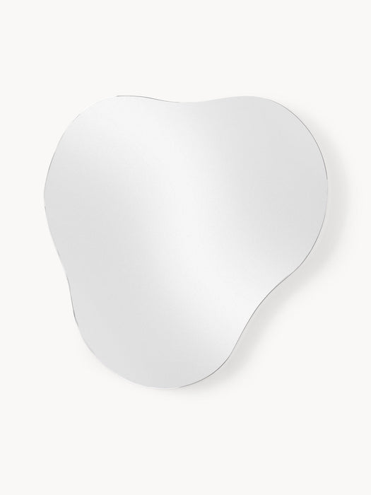 Lia Frameless Wall Mirror in an Organic Shape