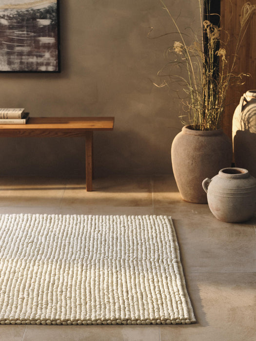 Pebble Hand-Woven Wool Rug