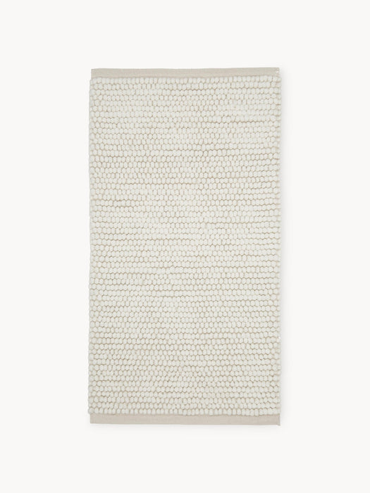 Hand-Woven Wool Rug Pebble