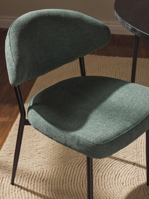 Upholstered Dining Chairs Adele Set of 2