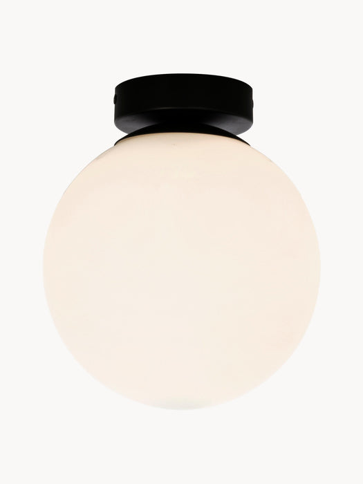 Small Opal Glass Ceiling Lamp Lido