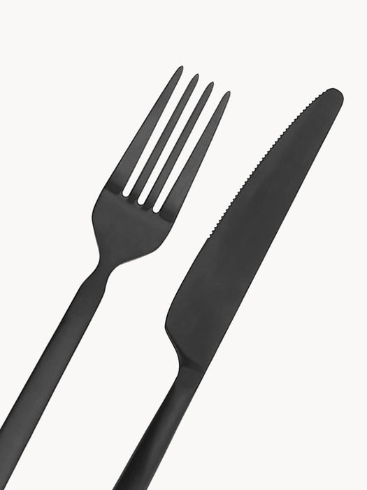 Stella Brushed Cutlery Set, 4 people, Set of 16
