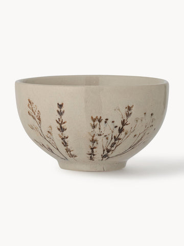 Handmade Bowls Bea with A Grass Motif, Set of 2