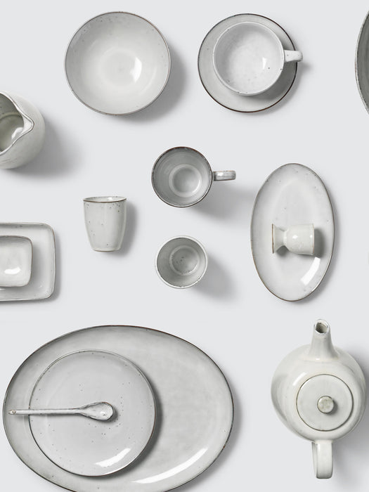 Handmade Serving Plate Nordic Sand