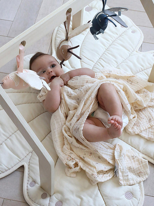 Butterfly Organic Cotton Quilted Playmat