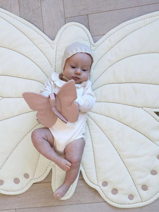 Butterfly Organic Cotton Quilted Playmat