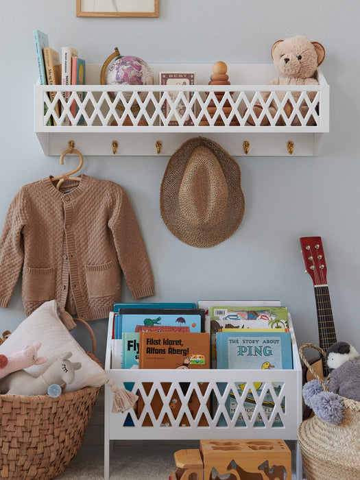 Harlequin Kids Wall-Mounted Shelf with Storage Surface