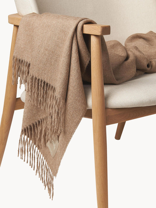 Luxury Baby Alpaca Wool Throw