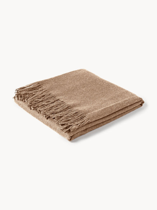 Luxury Baby Alpaca Wool Throw