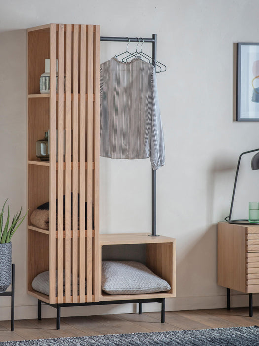 Wooden Coat Stand Okayama