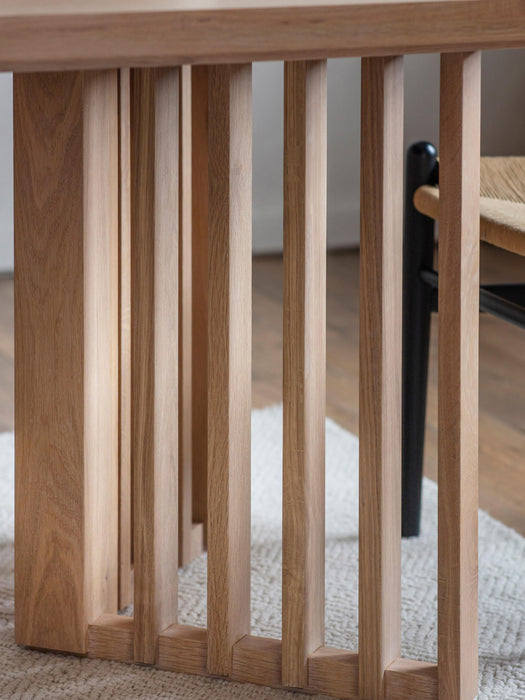 Wooden Dining Table Okayama 200x100 cm