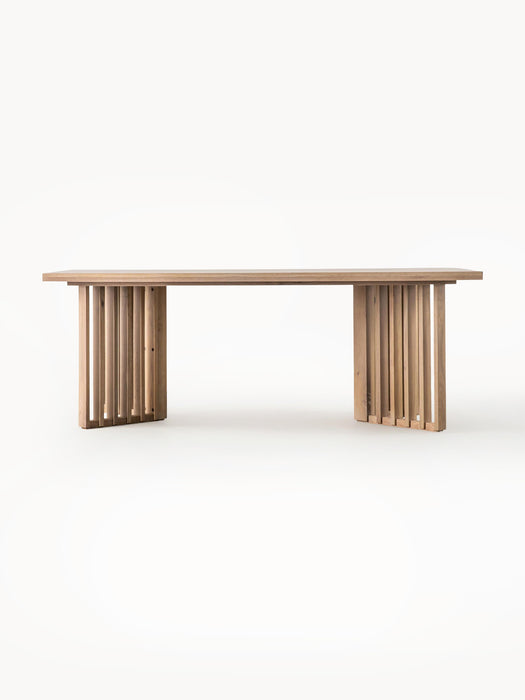 Wooden Dining Table Okayama 200x100 cm