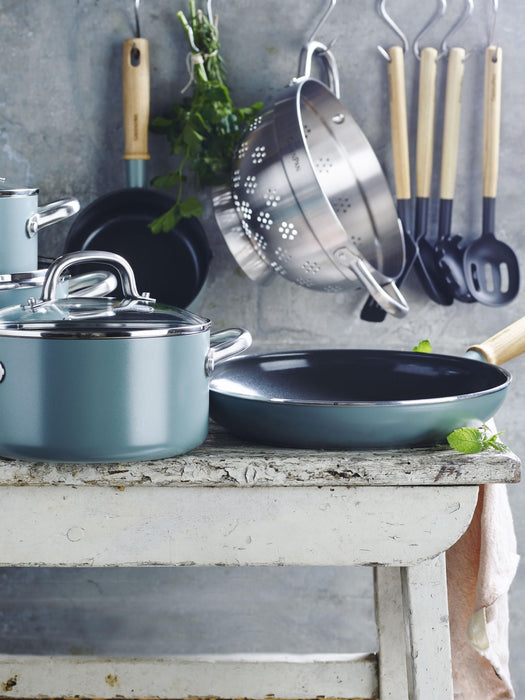 Non-Stick Coated Cookware Set Mayflower Set of 13