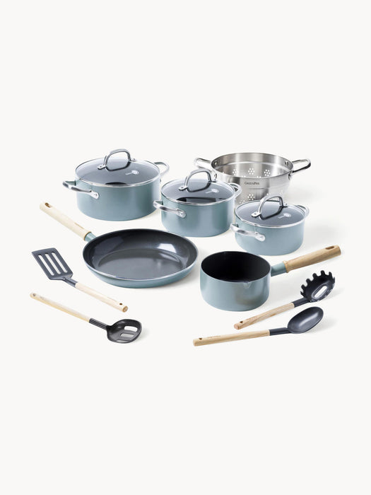 Non-Stick Coated Cookware Set Mayflower, Set of 13