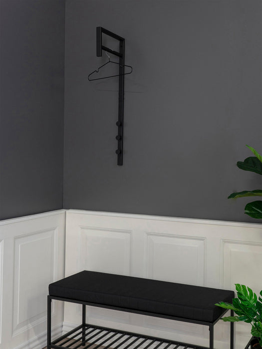 Wall-Mounted Metal Coat Rack Trento