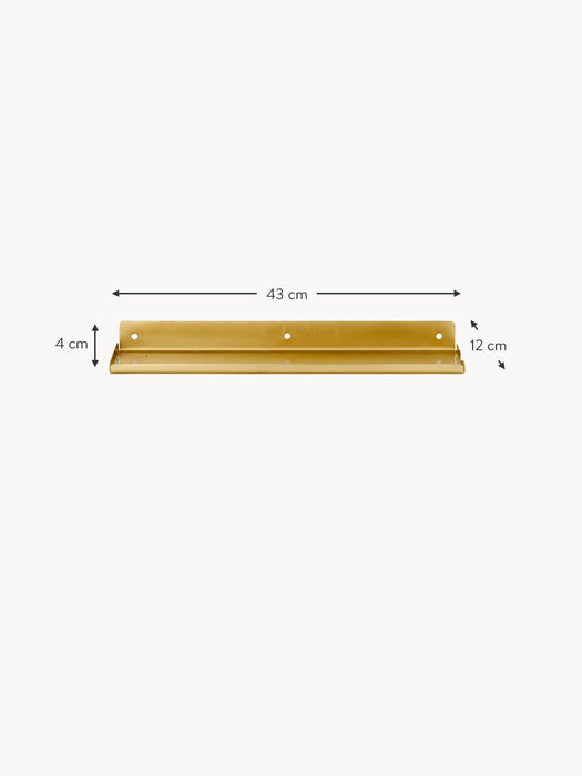 Metal Shelf Ledge