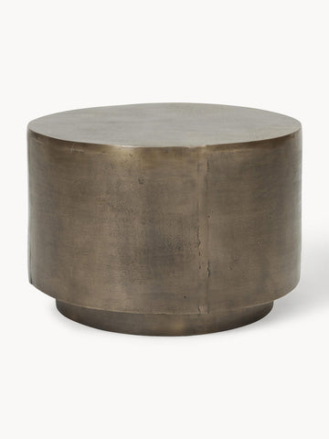 Round Coffee Table Rota with Antique Finish