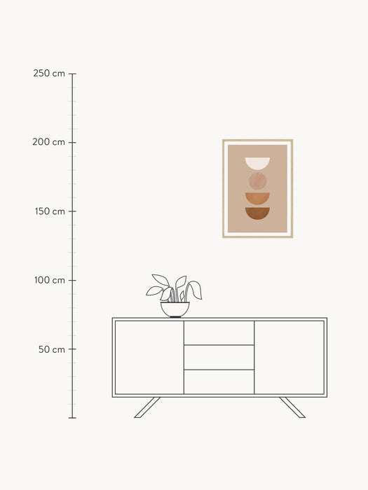 Framed Digital Print Bowls
