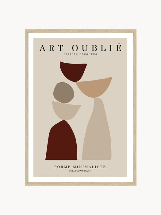 Framed Digital Print Figures