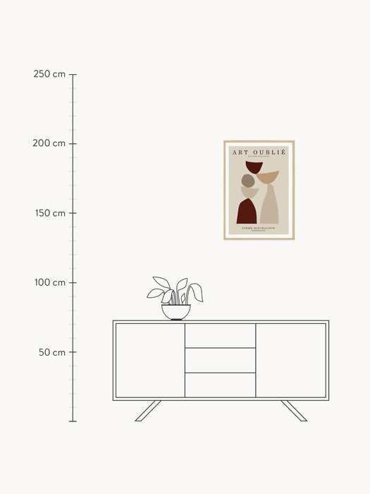 Framed Digital Print Figures