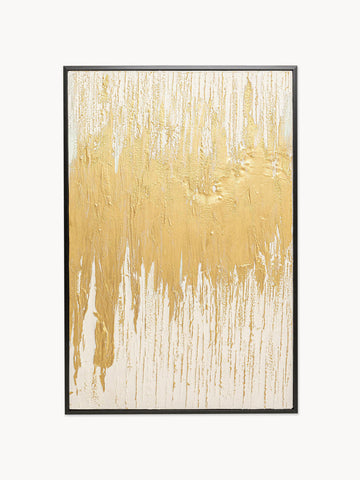 Hand-Painted Canvas Art Abstract