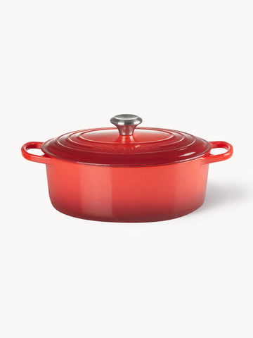 Signature Collection Oval Cast Iron Casserole