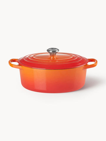 Signature Collection Oval Cast Iron Casserole