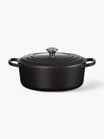 Signature Collection Oval Cast Iron Casserole, in various sizes