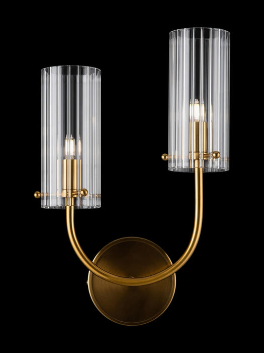 Wall Lamp Arco with Ribbed Surface