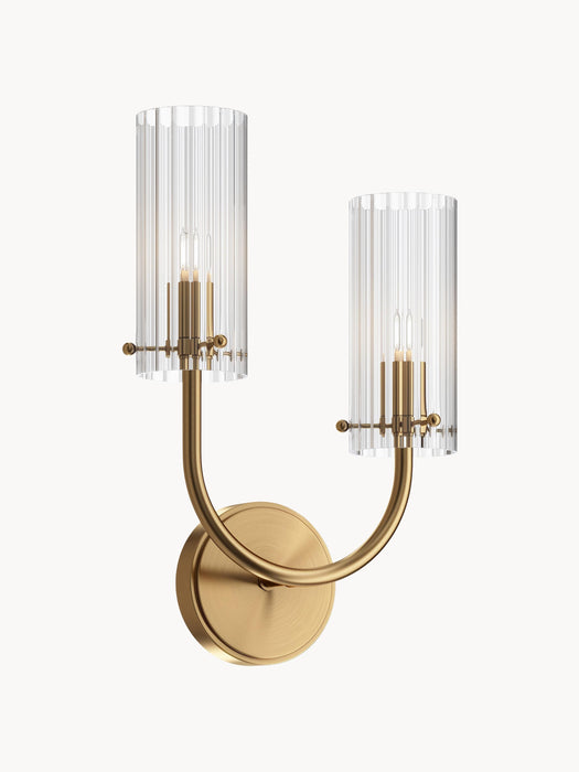Wall Lamp Arco with Ribbed Surface
