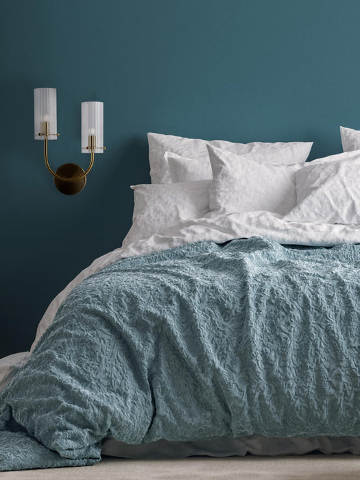 Wall Lamp Arco with Ribbed Surface