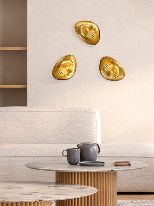 Mouth-Blown Glass Wall Lamp Mabell