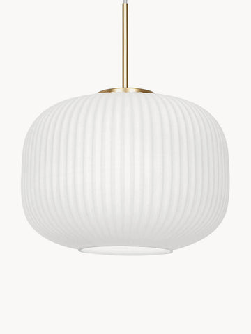 Opal Glass Pendant Light Milford
