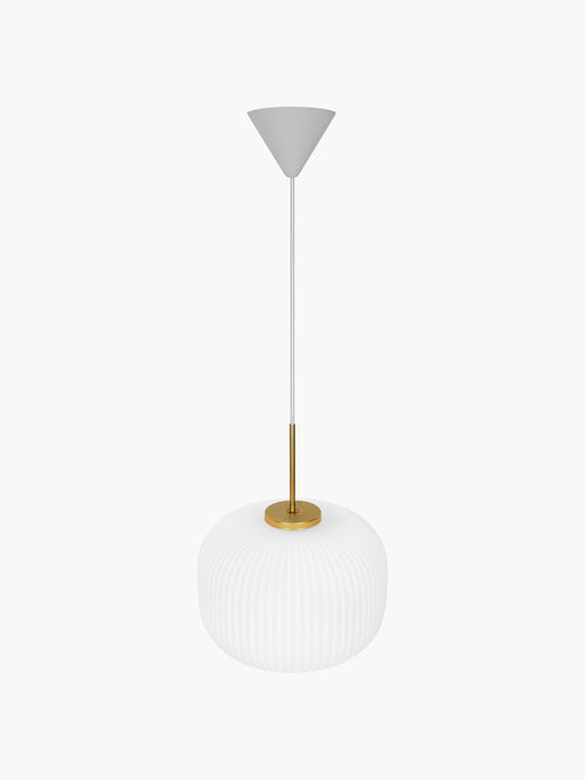 Opal Glass Pendant Light Milford