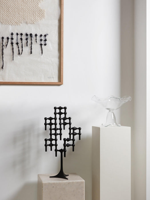 Stoff Nagel Candle Holder