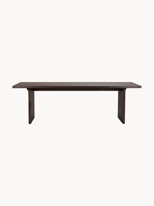 Oak Wood Dining Table Emmett 240x95 cm