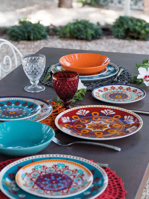 Porcelain Tableware Set Shiraz 6 People Set of 18