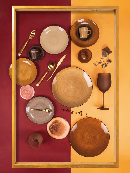 Hand-Painted Tableware Set Baita 6 People Set of 18
