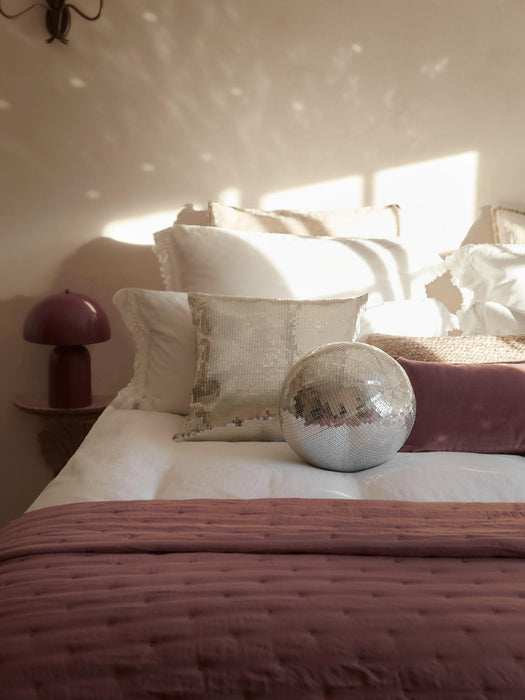 Diva Round Sequin Cushion