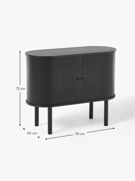 Small Sideboard Calary with Fluted Front