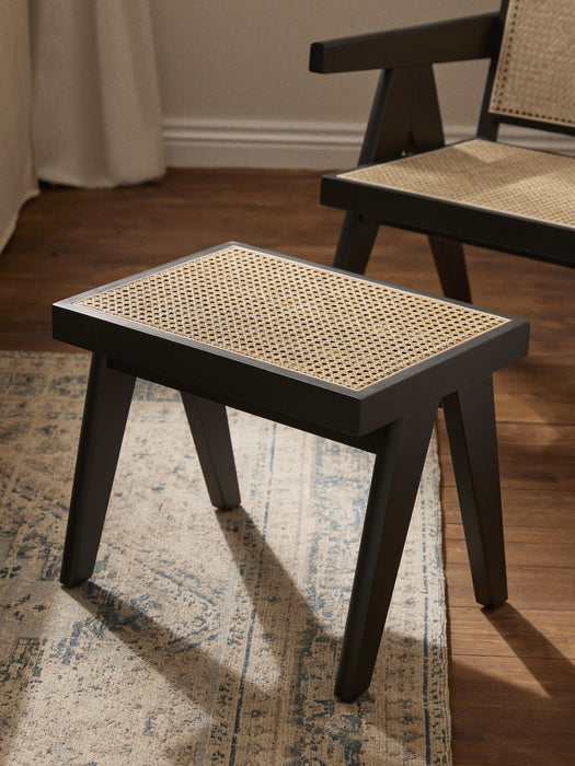 Stool Sissi with Viennese Wickerwork