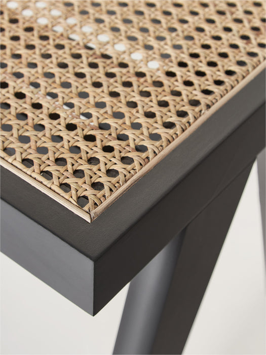 Stool Sissi with Viennese Wickerwork