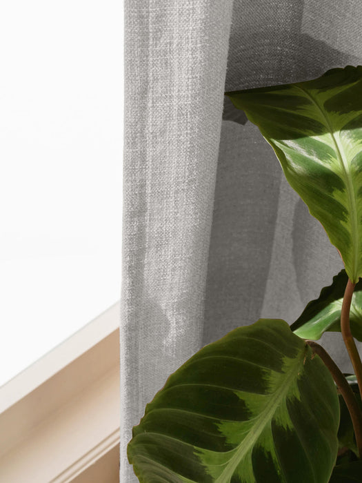 Jensen Opaque Multi-Band Curtains, Set of 2, W 130 cm