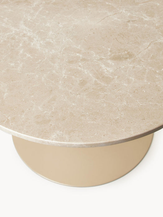Miley Oval Marble Dining Table, 120 x 90 cm